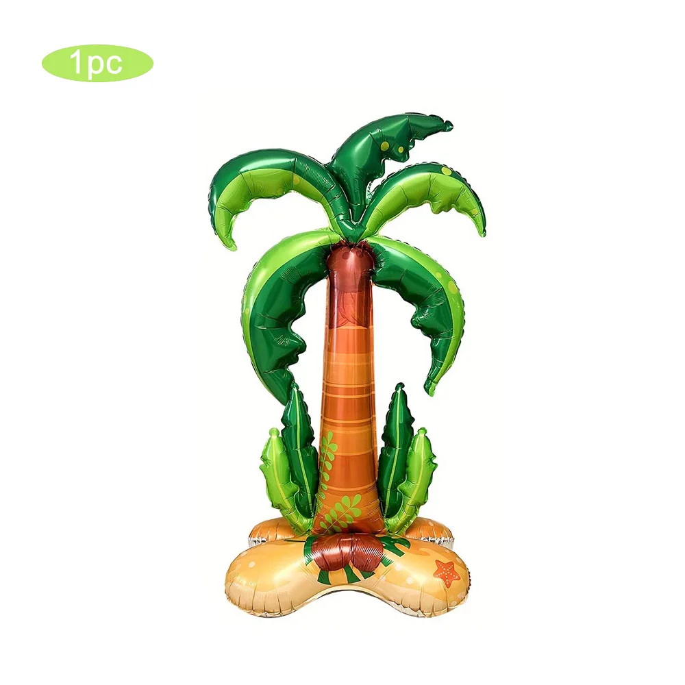 1/2 Stück Grüner Kokosnussbaum-Ballon Riesiger Aufblasbarer Palmenbaum Hawaii-Party-Dekoration für Geburtstag Hochzeit Babyparty Geschenke – Detail 8