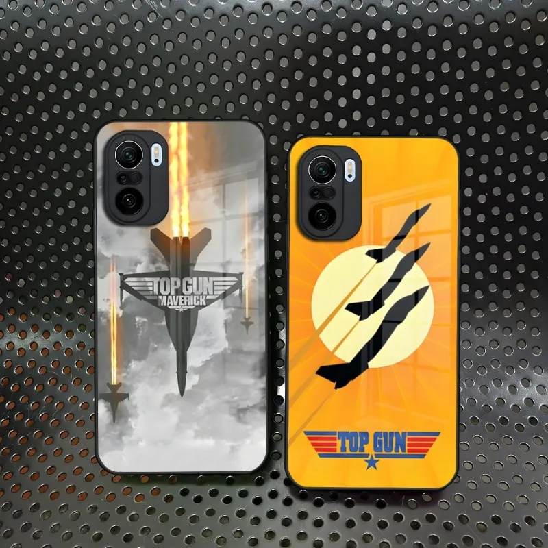 Custodia Per Telefono Maverick Top Gun Per Xiaomi 12 13 X Redmi Note 11 10 S T Lite Pro Poco M4 X3 Glass