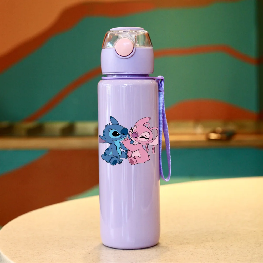Cute 3D Cartoon Water Bottle - Stereoscopic, Fade-Resistant, Scratch-Proof, Leakproof