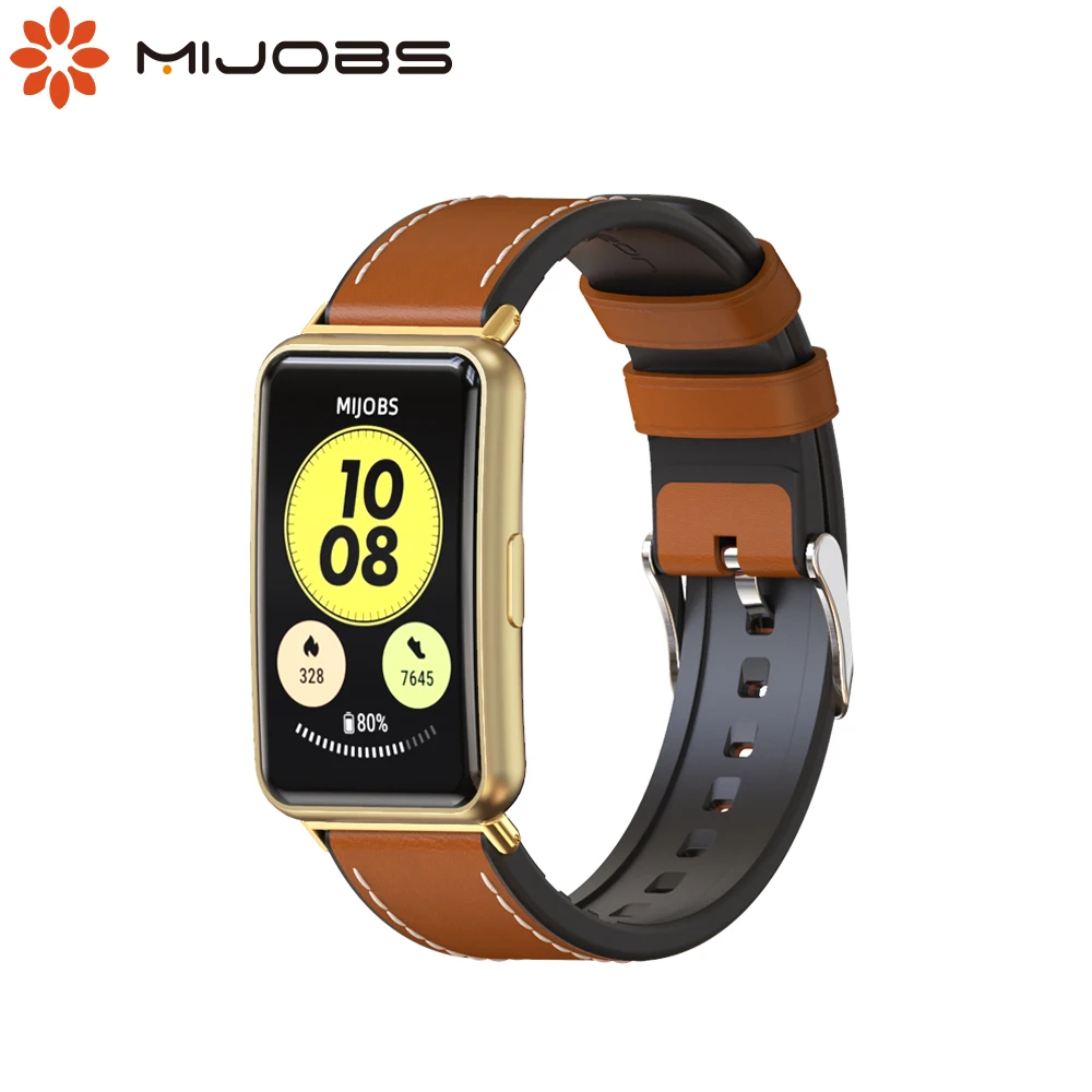 

Leather Strap for Huawei Watch Fit Band Wristband Bracelet for Huawei Fit New Smart Watch Correa Replacement Accessories