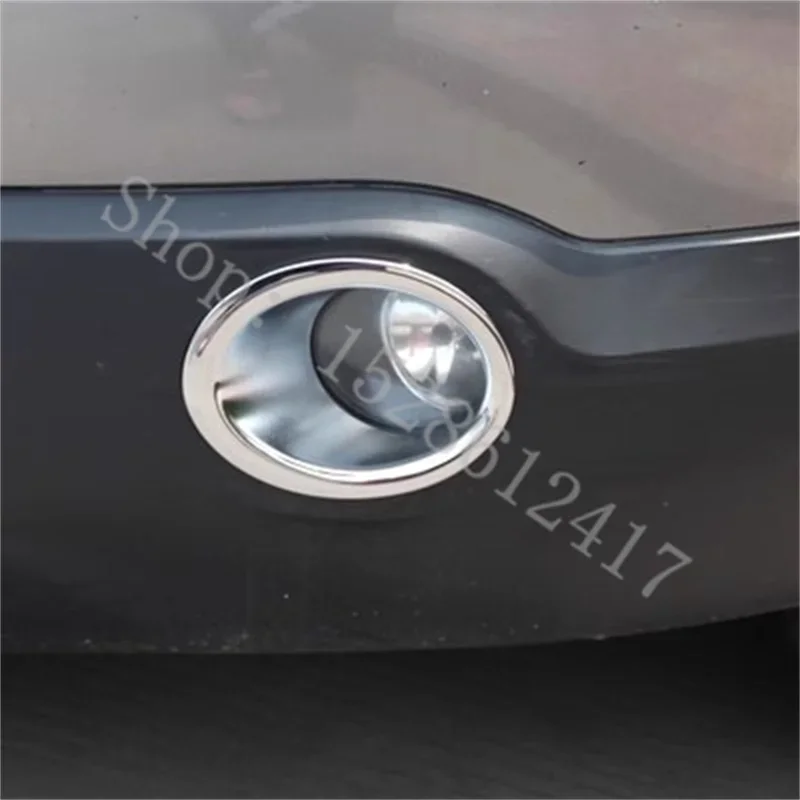 

ABS Chrome Front and Rear Fog Light Lamp Cover Trim for NISSAN QASHQAI J10 2008 2009 2010 2011-2015 car Accessories