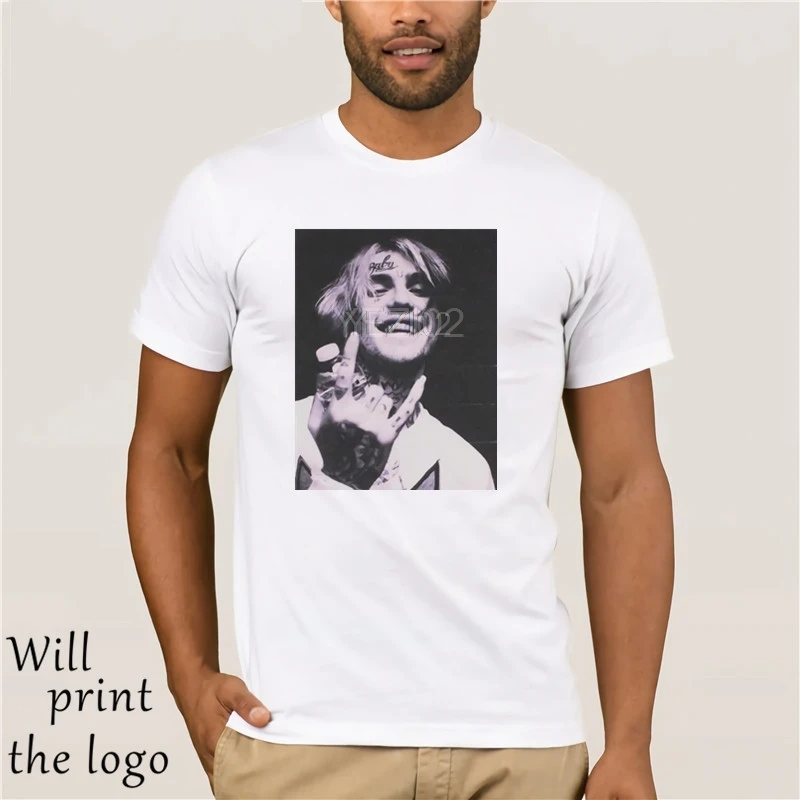 Lil Peep Bianco T-Shirt S-Xxxl Lil Uzi Vert Della Malone Hiphop Quando Si Sei Missino