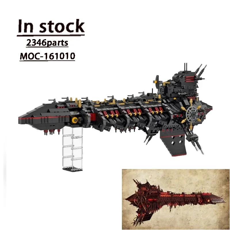 MOC-161010Limited Edition Super Battleship Assembly Stitching Building Block Model2346Building Block PartsKids Birthday Toy Gift