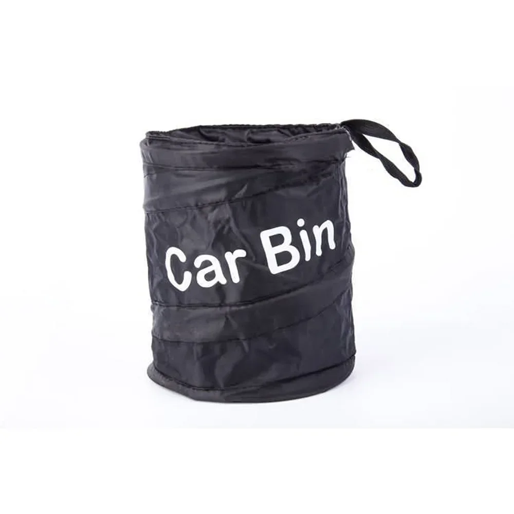 New Car Trash Portable Vehicle Garbage Can Foldable Pop-up Waterproof Bag Waste Basket Auto Accessories Interior Car Accessory