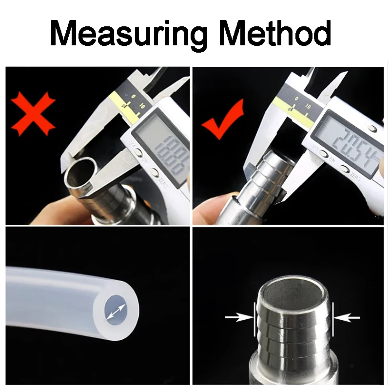 Hose Pipe Fitting 6 8 10 12 16 20 25mm Hose Barb 304 Stainless Steel U shaped Elbow Hosetail 1 PC