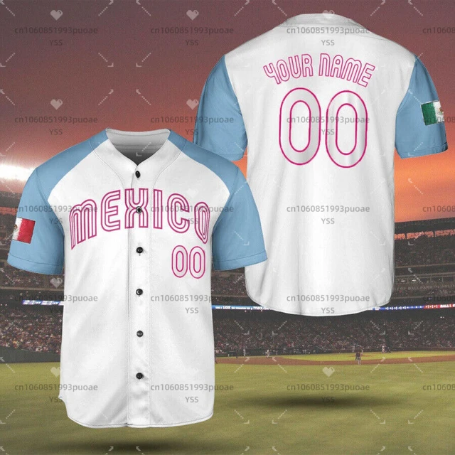 Personalized Mexico Baseball 2023 World Baseball Classic Jersey