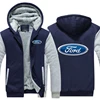 Ford Performance Hoodies Men Fashion Coat Winter Warm Fleece Ford Performance Sweatshirts Jacket Pullover 2