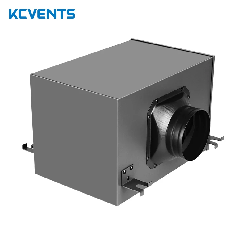 Purification Filter Box Fresh Air Filter Box for Ventilation System Purification 3 Layers With Hepa And Carbon Filter Suitable Various Ventilation Fans