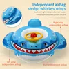 Baby Swimming Pool Float With Water Gun Accessories Shark Swim Ring Inflatable Floating Fun Toys Swim Seat Boat For 3-6Y 4