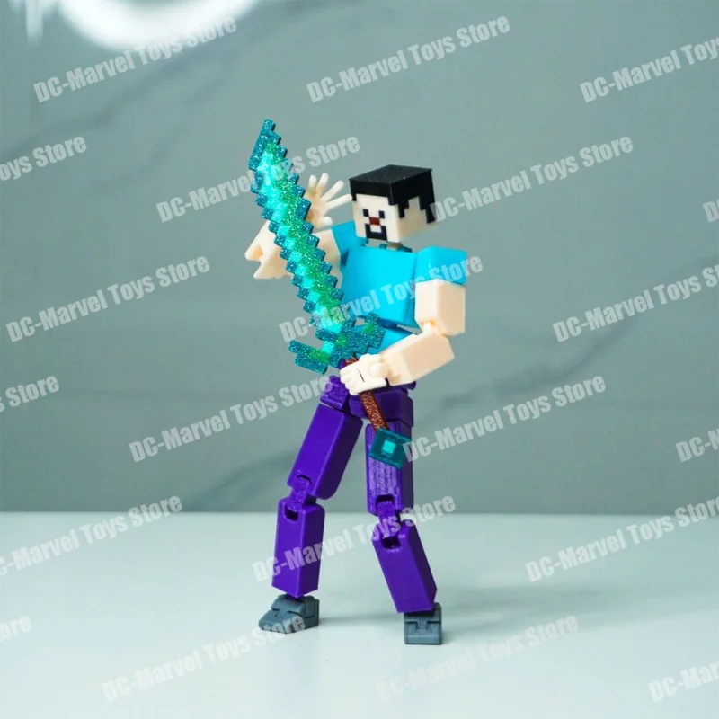 Фигурки Minecraft Steve Bandai | AliExpress