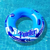 Swimming Thickened Circle with Handle Inflatable Toy Swimming Ring for Kids Adults for Swimming Pool Party Decorations 1
