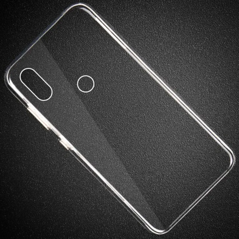 Transparent Crystal TPU Soft Cover - Clear Phone Case