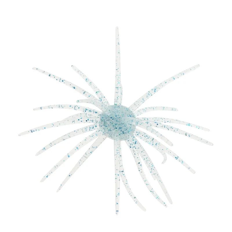 1 Stück schwimmender Seeigel-Weichköder – Mini schwimmender bionischer Stachelball-Köder 11cm9g Weichwurm-Köder für Black Pit Sunfish – Detail 10