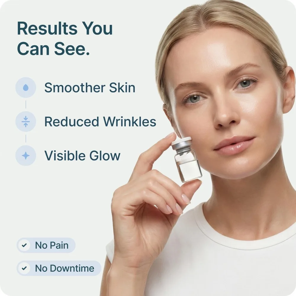 Complete Facial Care Kit 2 Tools & 6 Essence Bottles Hydrate Nourish Firm Skin Reduce Fine Lines Anti-Aging Collection - 5