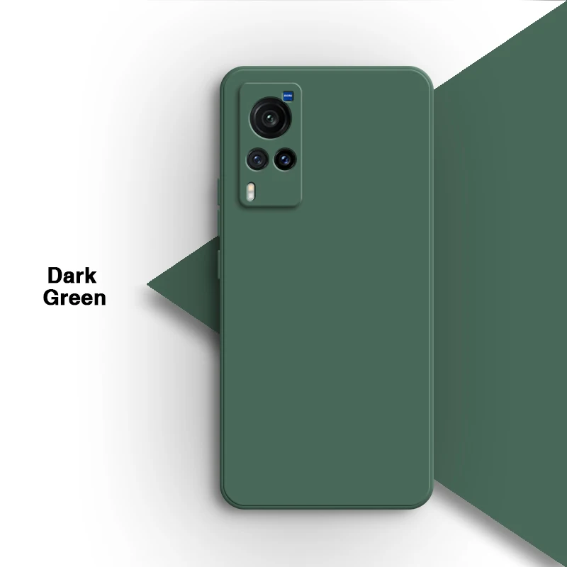 Sleek Liquid Silicone Phone Case with Lens Protection