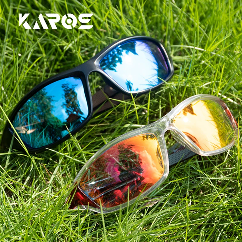 KAROS Polarized Fishing Glasses Men Women Outdoor HD UV Protection Cycling Sunglasses Sports Climbing Fishing Driving Eyewear