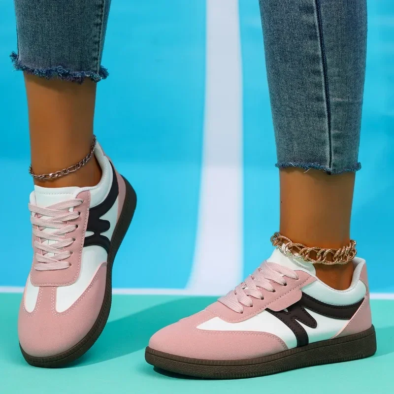 Female  Mesh Women's Vulcanize Shoes Outdoor Women Sneakers Mixed Color Round Toe Low Heel Slip on Ladies Casual Shoes main image 0