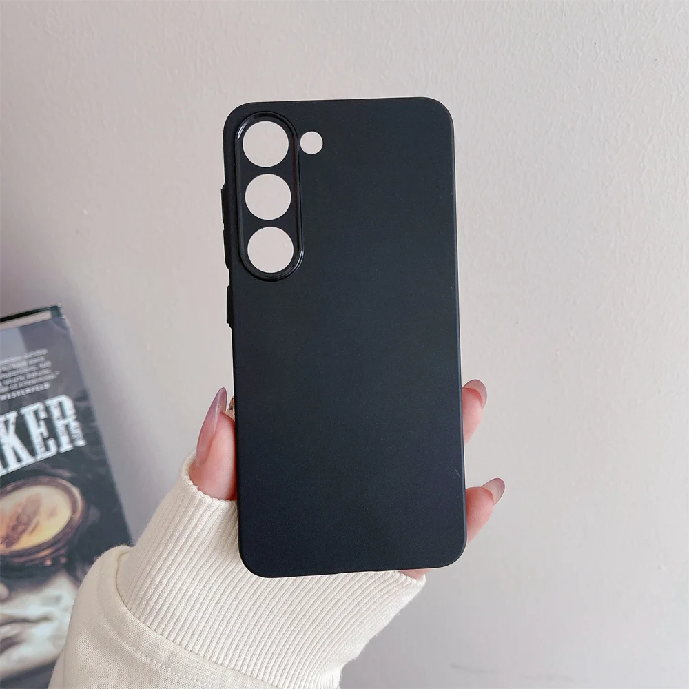 thumbnail image 1 of Funda mate delgada a prueba de golpes para Samsung Galaxy S24, S23, S22 Ultra, S21 Plus FE, A52, A53, A73, A72, A32, A14, A54, Note 20, Ultra TPU, 1 of 5