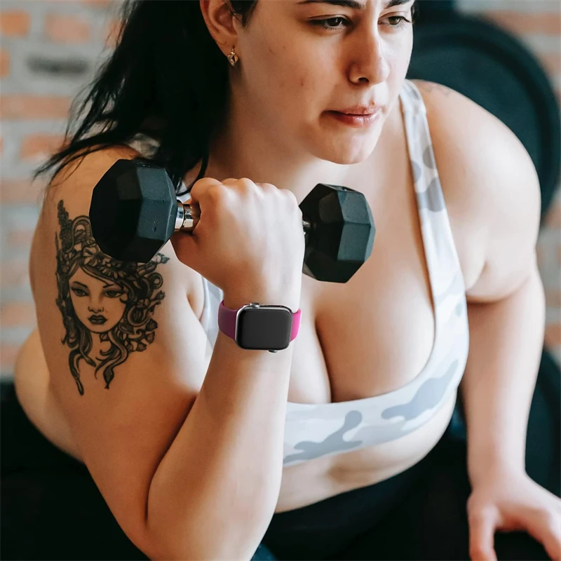 Premium Silicone Sport Watch Band - Versatile and Durable Strap Bracelet