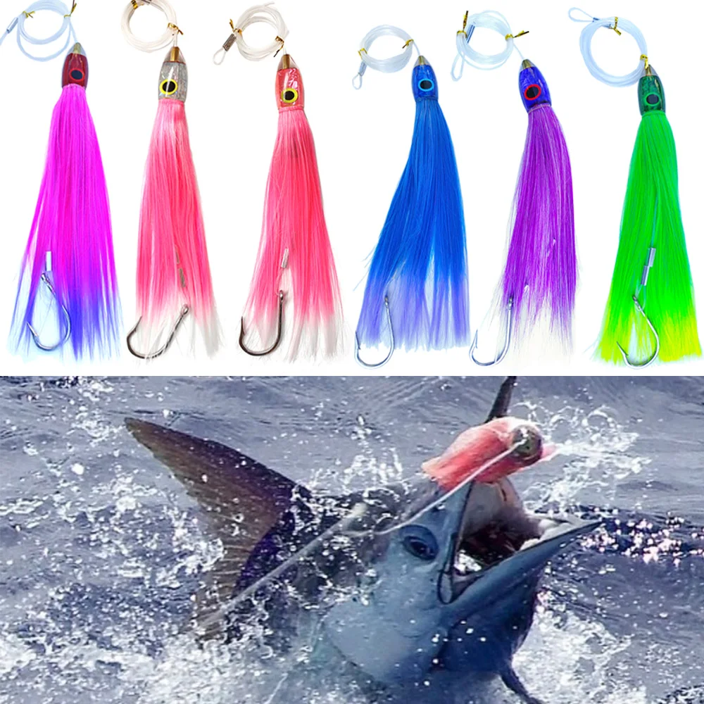Big Game Saltwater Trolling Lure Mahi Mahi Wahoo Tuna Sailfish Marlin | UK