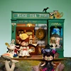 Robotime Rolife DIY Mystery Archives Bureau Decorative Ornament Kids Adult Miniature Fantasy Magic Doll House Wooden Kit Toy 5