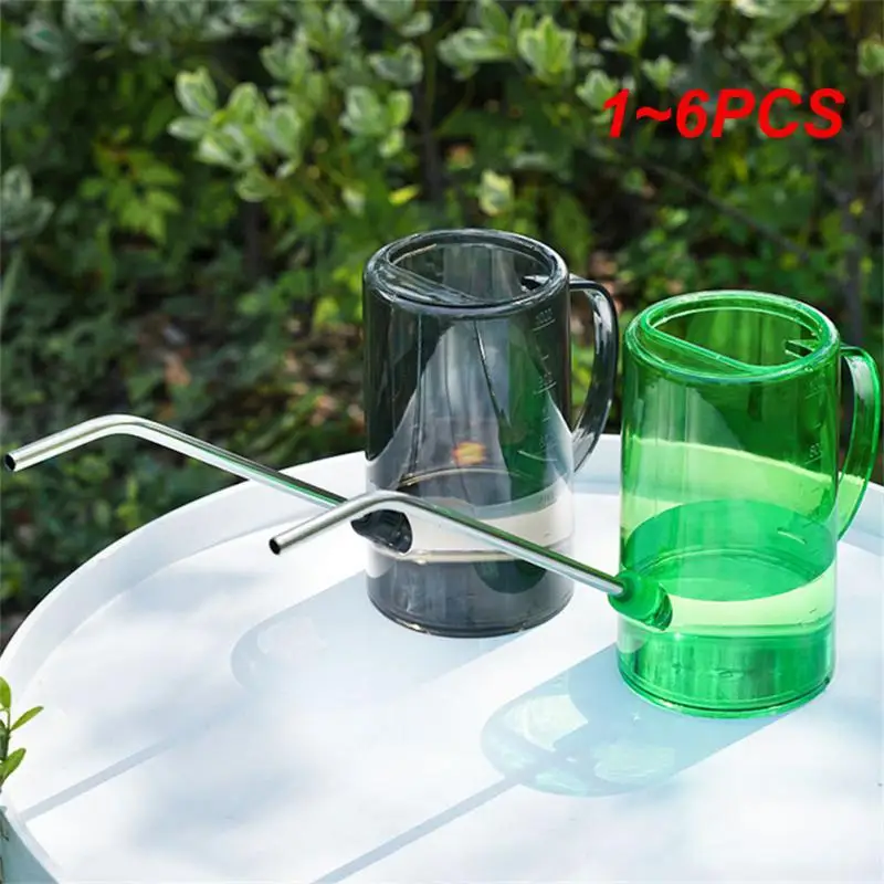 

1~6PCS Long Mouth Watering Can Plastic Plant Sprinkler Potted Home Irrigation Accessories Practical Flowers Gardening Tools
