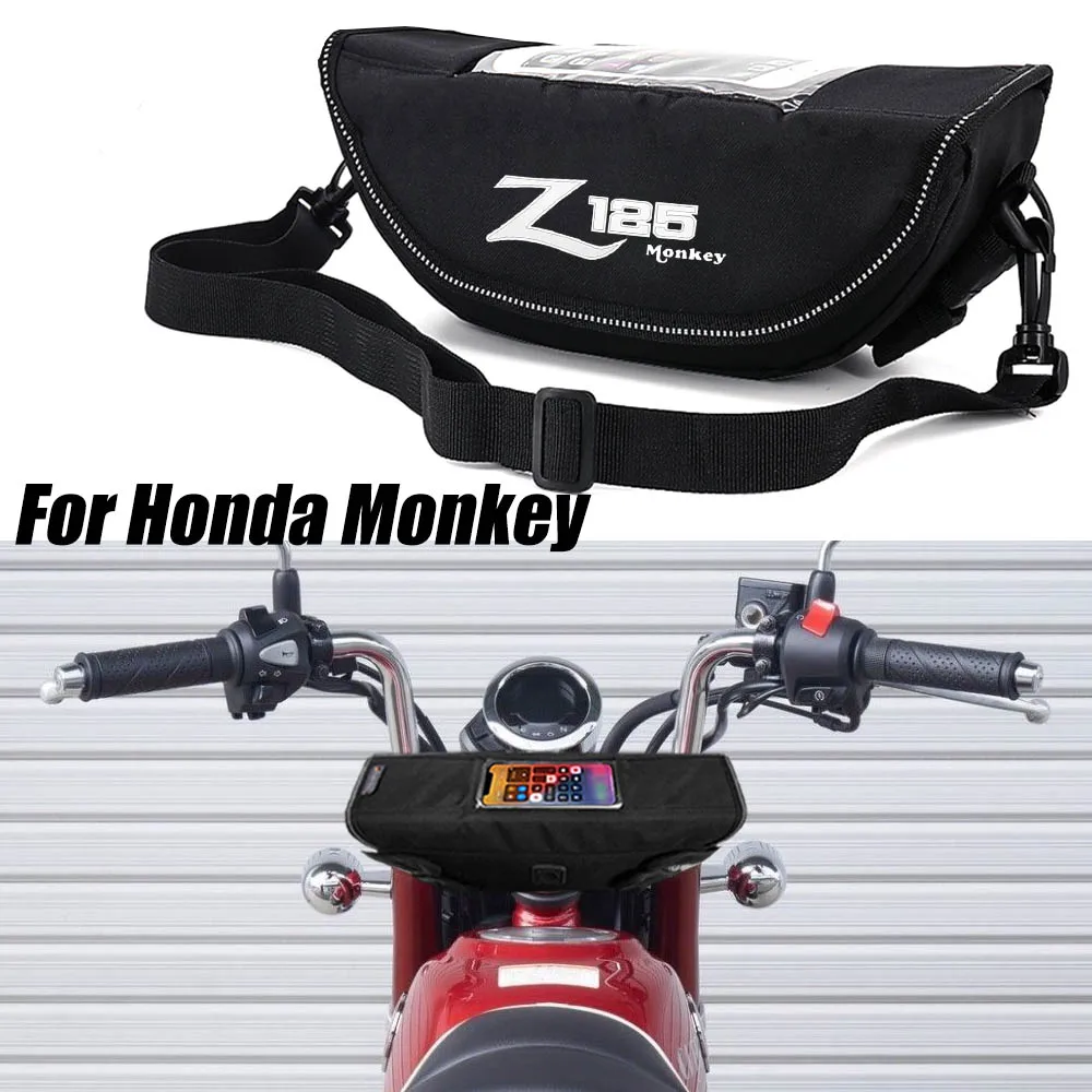 

For Honda Monkey 125 monkey 125z Motorcycle accessory Waterproof And Dustproof Handlebar Storage Bag navigation bag