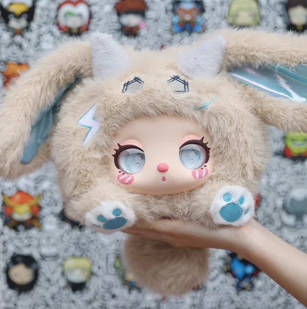 Liila 600% マシュマロバニーバッグシリーズブラインドボックス