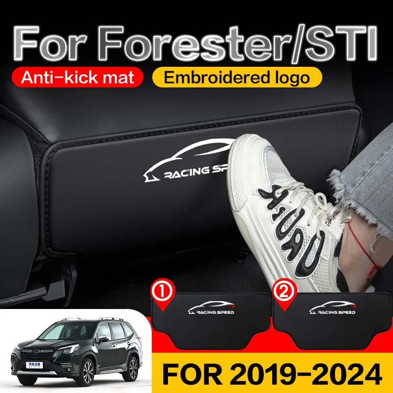 Car Seat Protector For SUBARU FORESTER Seat protection STI Anti-dirty pad Air Conditioning Rear Seat anti kick pad