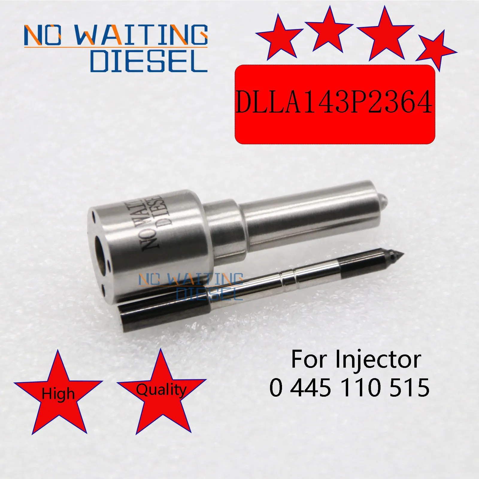 

DLLA143P2364 Diesel Spray DLLA 143P 2364 Oil Pump Nozzle OEM 0433172364 For Injection 0445110515
