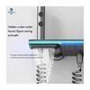 Smart Piano Digital Bathroom Shower Set Quality Brass Hot Cold Shower for Bathroom Fixture Black Digital Piano Shower System 4