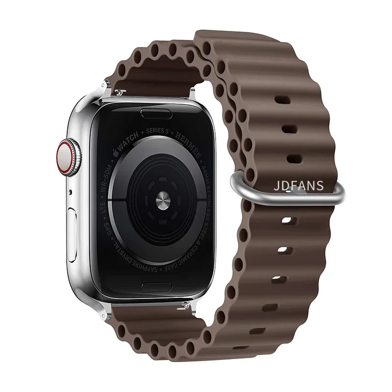 Silicone Ocean Band for Apple Watch - Premium iWatch Strap Bracelet