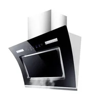 Kitchen Ventilator Suction Range Hood Small stove Side suction Cooker Hood Wall-mounted Smart cleaning Exhaust Hood 50/55/60cm 1