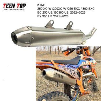 For KTM Offroad Bike Exhaust Motorcycle 250 XC-W /300XC-W / 250 EXC / 300 EXC 20-23 EC 250 US/ EC300 US 22-23 EX 300 US 21-23
