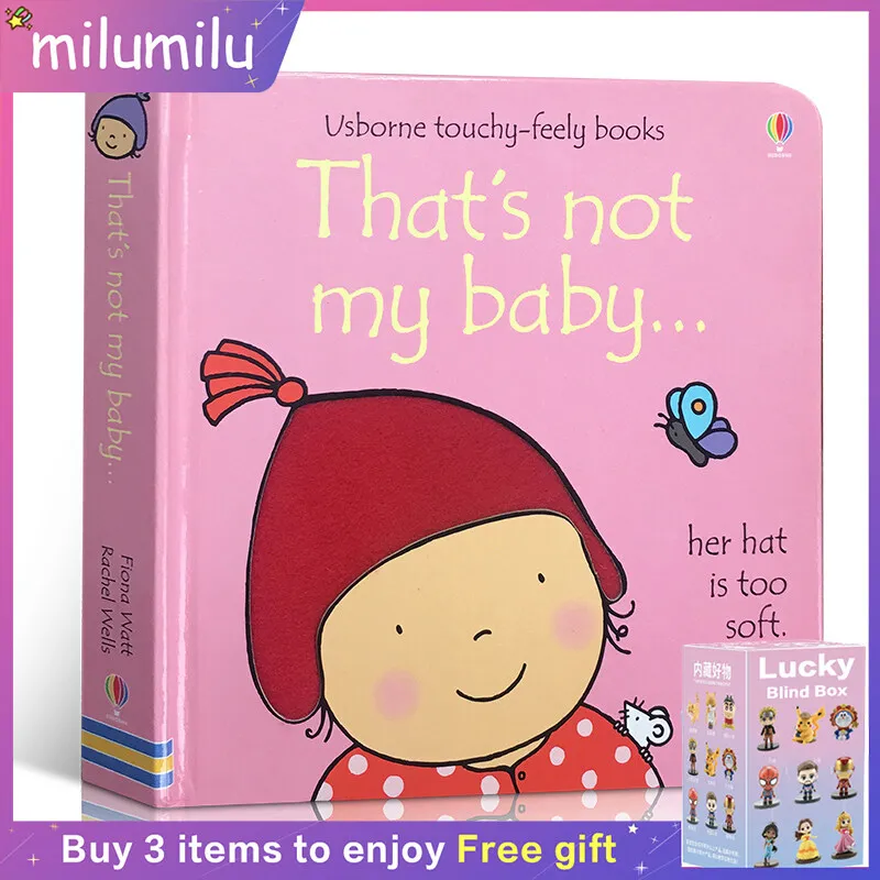 

MiluMilu Usborne Original English Book That's Not My Baby - Girl Touch Children's Educational Toy Picture