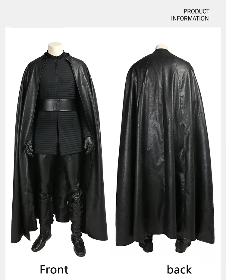

Kylo Ren Black Knight Costume Cosplay 77 COS Store Fancy Outfits Set Shoes Game Suit Comic Con Party Halloween Set