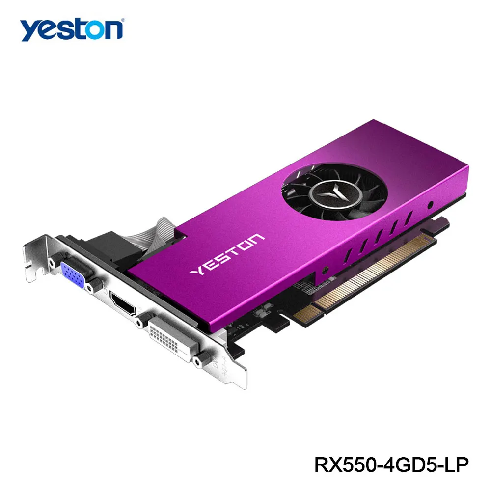 good pc graphics card Yeston Radeon RX 6500 XT GPU 4GB GDDR6 64 bit 6nm 2610/18000MHz Gaming Desktop computer PC Video Graphics Cards support DP/HD graphics cards computer