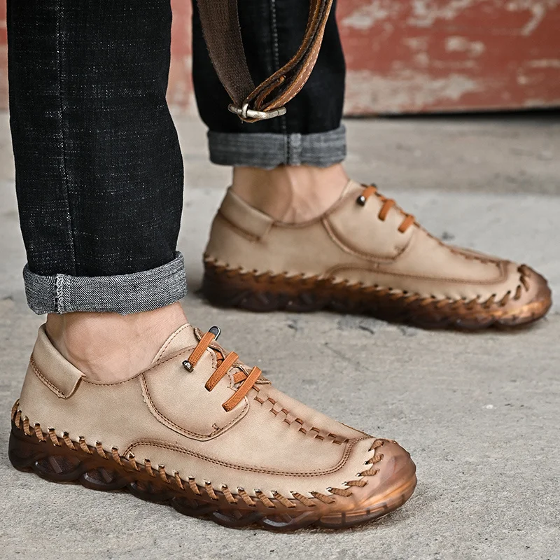 Freizeitschuhe für Herren, Herren-Turnschuhe, Laufschuhe, Wanderschuhe, leichte Turnschuhe, Sport, Outdoor, atmungsaktiv
_voghion.com