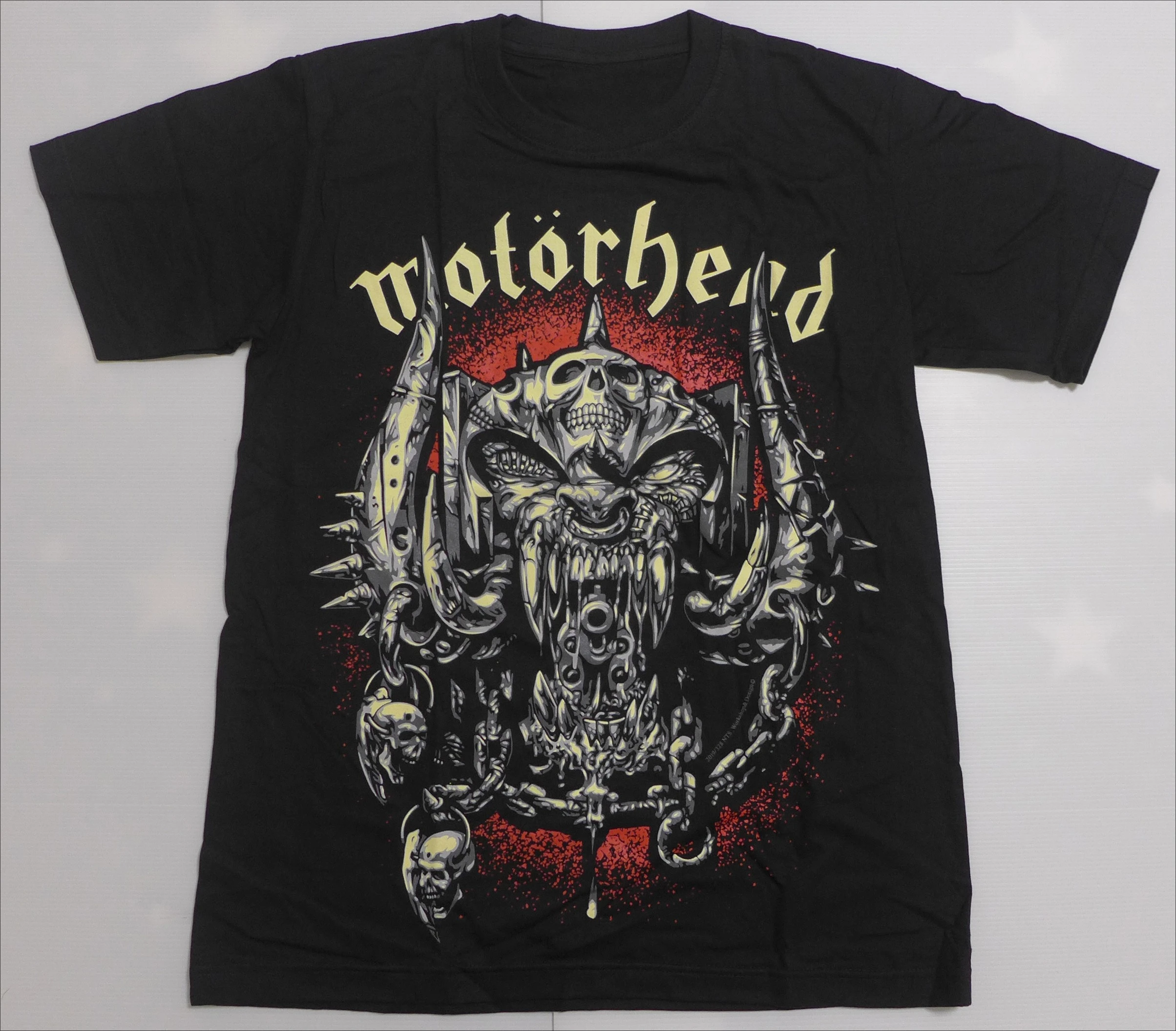 2026 Motorhead Comic-Style Rock Metal Kurzarm-Sommer-T-Shirt aus Baumwolle im High-Street-Stil für Damen und Herren – Top Y2K