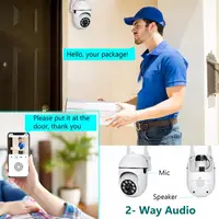 Tuya Smart WiFi IP PTZ caméra 5MP sécurité caméra intérieure 3MP couleur Vision nocturne bidirectionnelle Audio couleur Vision nocturne Surveillance 6