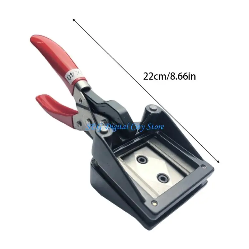 U75B 전문 수동 포토 카드 커터 금속 손잡이 유형 수동 포토 커터 실외용 라이센스 포토 커터