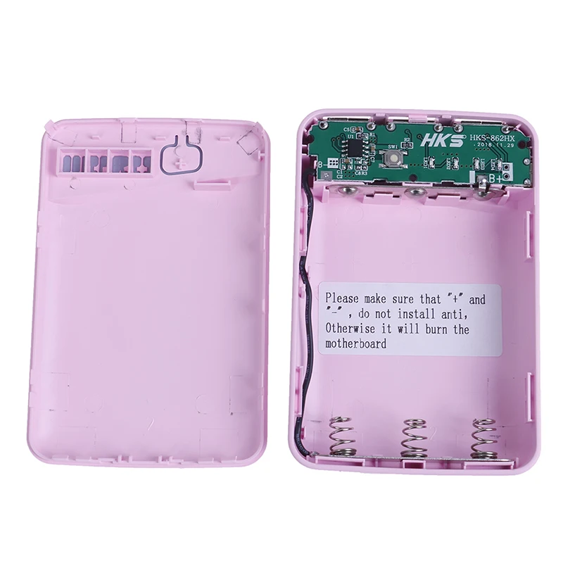 5 Ʈ 1A 3 USB Ʈ ͸ ̽ ŰƮ DIY 3x18650 ͸  ܺ  ޴ ȭ