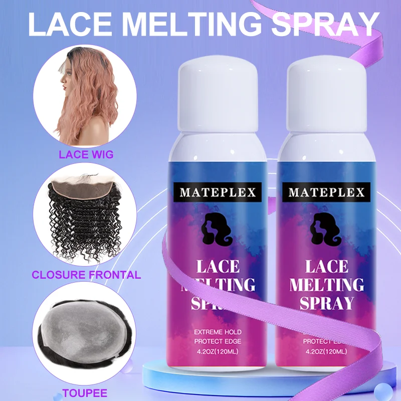Melting Spray Lace Wig Hair Glue Front Lace Wig Glueless Hair Glue Wig Bonding Glue