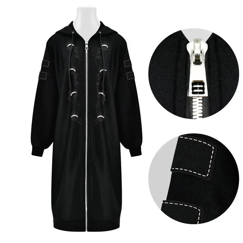 Vêtement Enfant Série TV Sweat à Capuche Enfant Wednesday Addams - Ensemble 2 Pièces (capuche Pantalon) - Coton/polyester - Taille 120 à 170