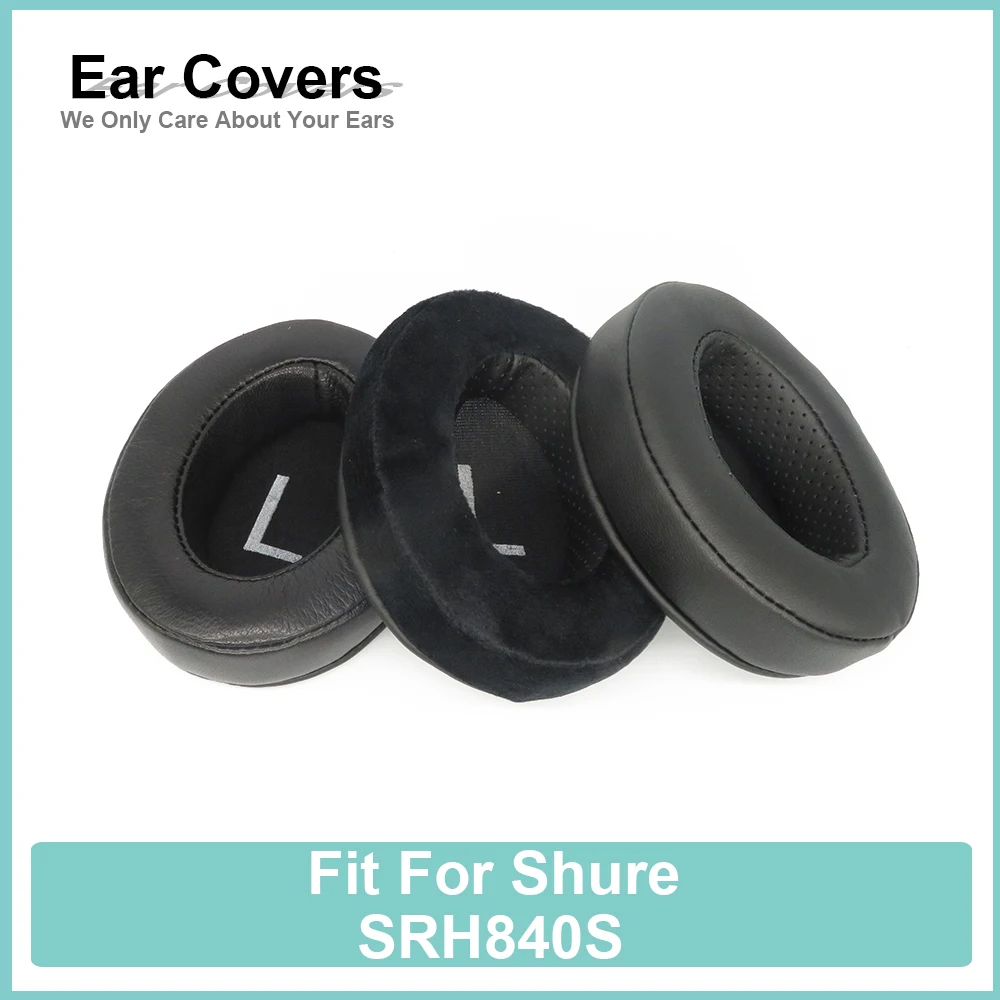 

Амбушюры для наушников Shure SRH840S, амбушюры для наушников, белковые велюровые амбушюры из овчины, поролоновые амбушюры, черные