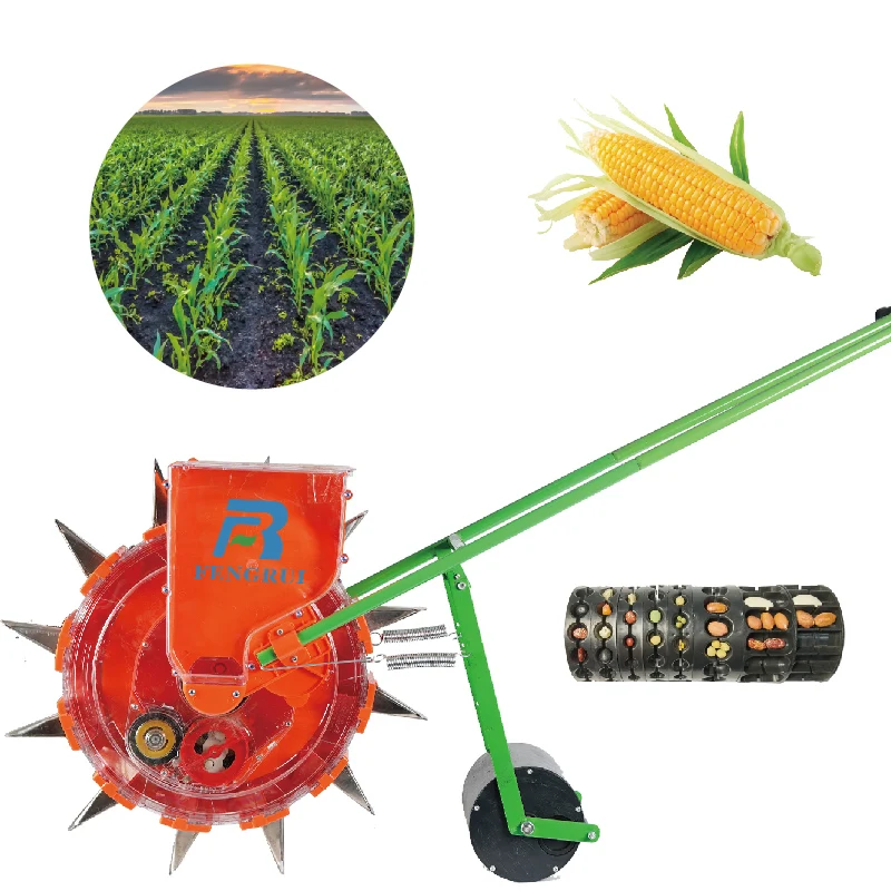 

Hand push corn manual seeding cotton bean sowing no till agricultural transplanter Seeders & Transplanters
