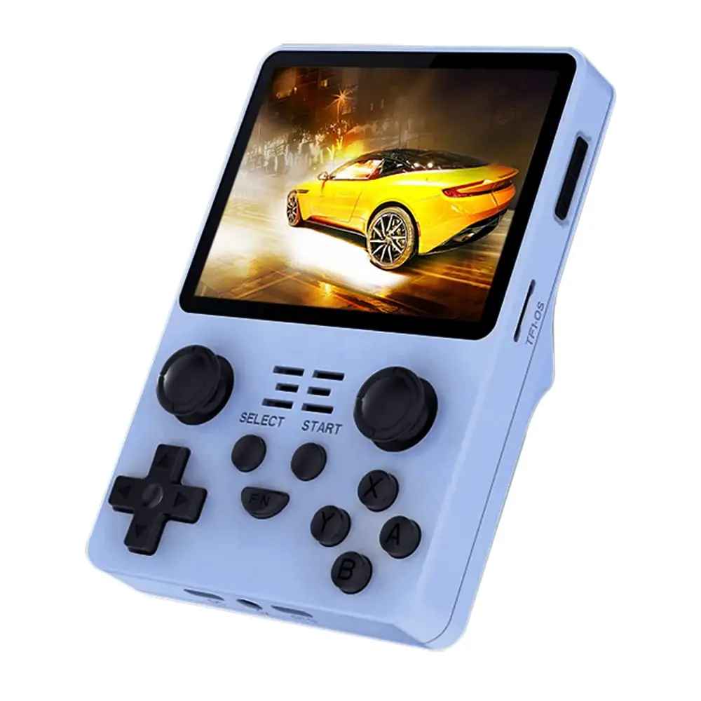 

Портативная игровая консоль POWKIDDY New RGB20S, ретро система с открытым исходным кодом RK3326, 3,5 дюйма, экран 4:3 IPS, детские рождественские подарки