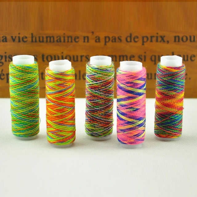 5pcs Hand Quilting Embroidery Sewing Threads Craft DIY Sewing Decor  Stitching