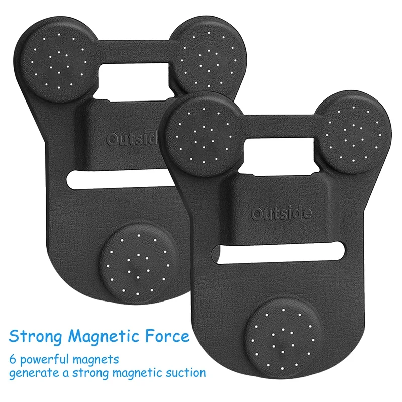 Camera Holder Retail BK01 Body Camera Universal Strong Suction Magnet Mount with Wearable Clips