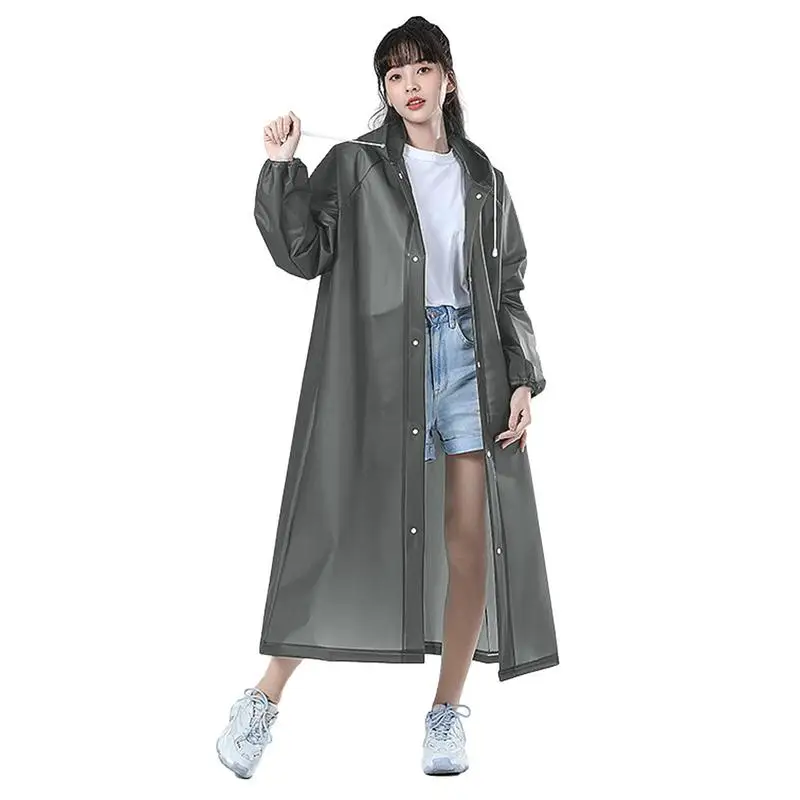 

Unisex Rain Poncho Hunting Hiking Camping Raincoat Jacket For Adults Rain Proof Jacket For Men Women Hunting Raincoat Camping